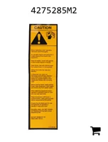 AGCO 4275285M2 Декаль