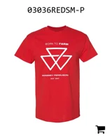 AGCO 03036REDSM-P Футболка Massey Ferguson с 3D-принтом