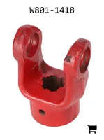 AGCO W801-1418 Вилка шарнира, серия 14