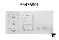 AGCO 504368D1 Декаль
