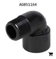 AGCO AG051164 Угловое полиэтиленовое колено 3/4", 90°