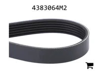 AGCO 4383064M2 Поликлиновой ремень, профиль PK6