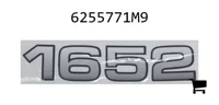 AGCO 6255771M9 Наклейка AGCO 1652