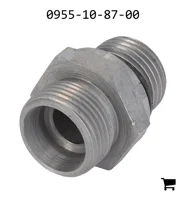 AGCO 0955-10-87-00 Соединение с прямой резьбой