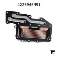 AGCO 4226946M91 Масляный радиатор AGCO водомасляного типа с корпусом