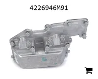 AGCO 4226946M91 Масляный радиатор AGCO водомасляного типа с корпусом