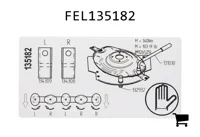 AGCO FEL135182 Декаль