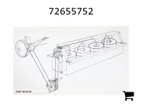 AGCO 72655752 Декаль