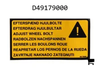 AGCO D49179000 Декаль