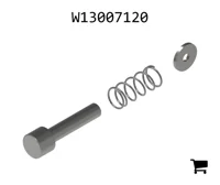 AGCO W13007120 Вилка быстроразъемного соединения