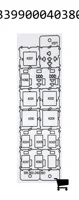 AGCO 339900040380 Декаль