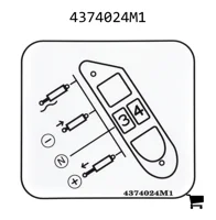 AGCO 4374024M1 Декаль