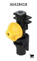 AGCO AG428418 Корпус и крышка TeeJet PTC, 3/8", 2 PSI
