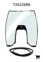 AGCO 72622686 Ветровое стекло с уплотнителем