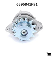 AGCO 6306841M91 Генератор, 120 A, со шкивом