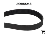 AGCO AG000048 Поликлиновой ремень, профиль J, 10 ребер, длина 40,0"