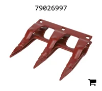 AGCO 79026997 Защита режущего аппарата SCH 14 мм, тройная, красная