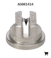 AGCO AG001414 Наконечник распылителя с плоским факелом, нержавеющая сталь, размер 03, 80°