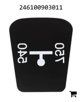 AGCO 246100903011 Маркировочная табличка