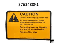 AGCO 3763480M1 Декаль