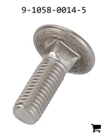 AGCO 9-1058-0014-5 Болт каретный с круглой головкой и квадратным подголовком