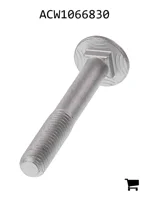AGCO ACW1066830 Болт каретный с круглой головкой и квадратным подголовком