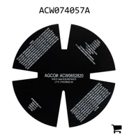 AGCO ACW074057A Декаль