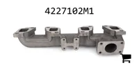 AGCO 4227102M1 Выпускной коллектор, 4-цилиндровый