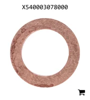 AGCO X540003078000 Уплотнительная шайба гидравлики и тормозов