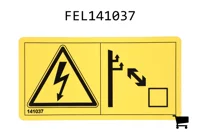 AGCO FEL141037 Декаль