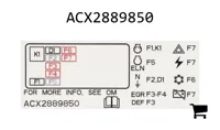 AGCO ACX2889850 Декаль