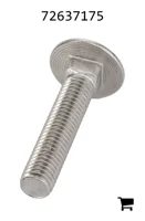 AGCO 72637175 Болт каретный с круглой головкой и квадратным подголовком