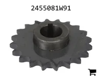 AGCO 2455081W91 Звездочка привода в сборе, 20 зубьев