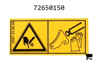 AGCO 72650150 Декаль