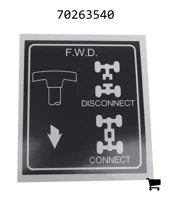 AGCO 70263540 Декаль