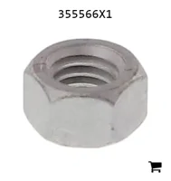 AGCO 355566X1 Шестигранная гайка