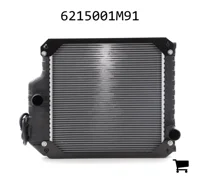 AGCO 6215001M91 Радиатор с крышкой