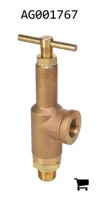 AGCO AG001767 Латунный предохранительный клапан, 1/2", 300 PSI