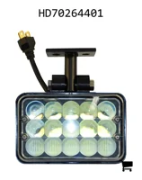 AGCO HD70264401 Светодиодная фара передняя верхняя Bridgelux, 3500 люмен