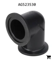 AGCO AG523530 Фланец коллектора 2" x 2" с полным портом, 90°