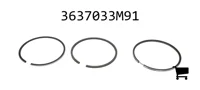 AGCO 3637033M91 Комплект поршневых колец