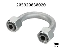 AGCO 205920030020 Патрубок наддува