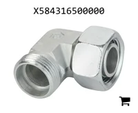 AGCO X584316500000 Регулируемый корпус соединения с резьбой