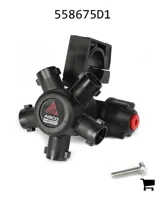 AGCO 558675D1 Корпус форсунки Pentair Hypro 5-позиционный правый для штанги опрыскивателя, 1"
