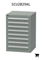 AGCO SCU2029AL Шкаф с 8 ящиками и 160 отделениями