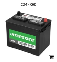 AGCO C24-XHD Аккумуляторная батарея Interstate C24-XHD