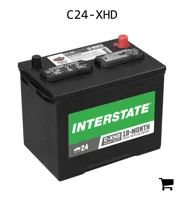 AGCO C24-XHD Аккумуляторная батарея Interstate C24-XHD