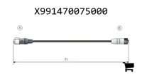 AGCO X991470075000 Удлинительный кабель