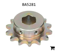 AGCO BA5281 Звездочка Z=14, 7/8" Hex, шаг #50