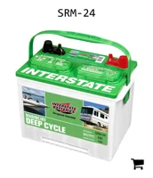 AGCO SRM-24 Аккумуляторная батарея Interstate